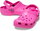 Crocs Sandale Classic Clog juice rosa Damen